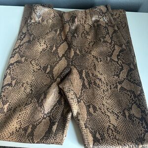 Zara Snakeskin pants